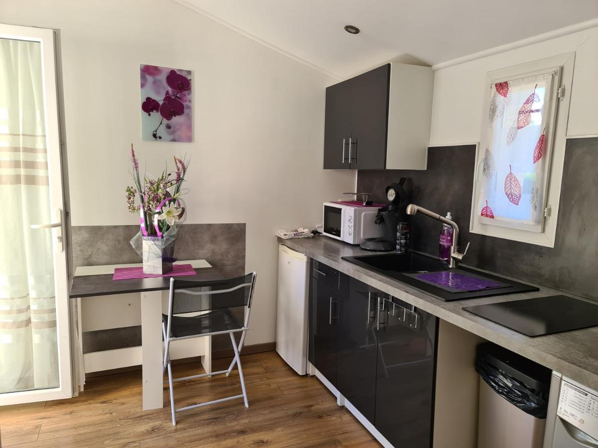 Appartements Dans Villa Privee Avec Piscine, Jardin, Parking Clos, Wifi, Climatisation Meyreuil Buitenkant foto