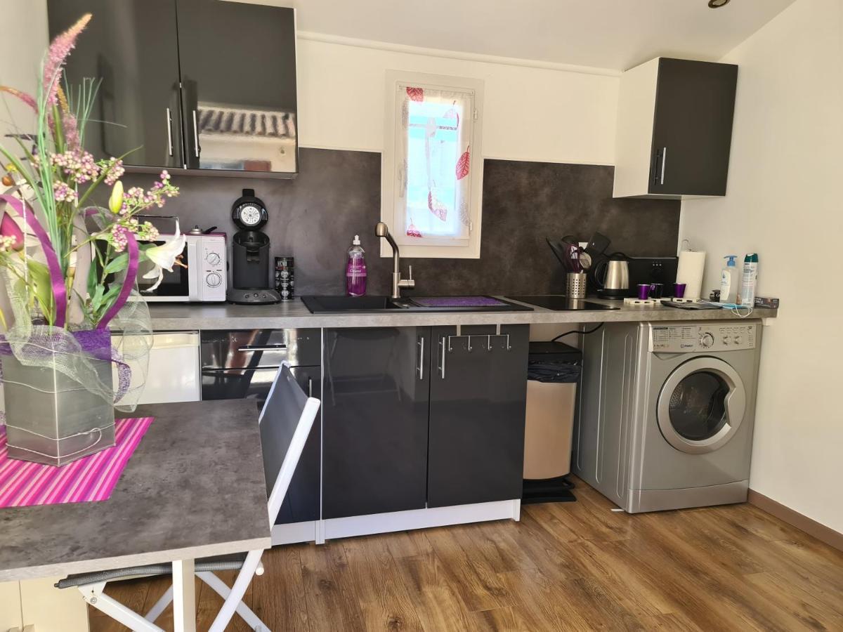 Appartements Dans Villa Privee Avec Piscine, Jardin, Parking Clos, Wifi, Climatisation Meyreuil Buitenkant foto